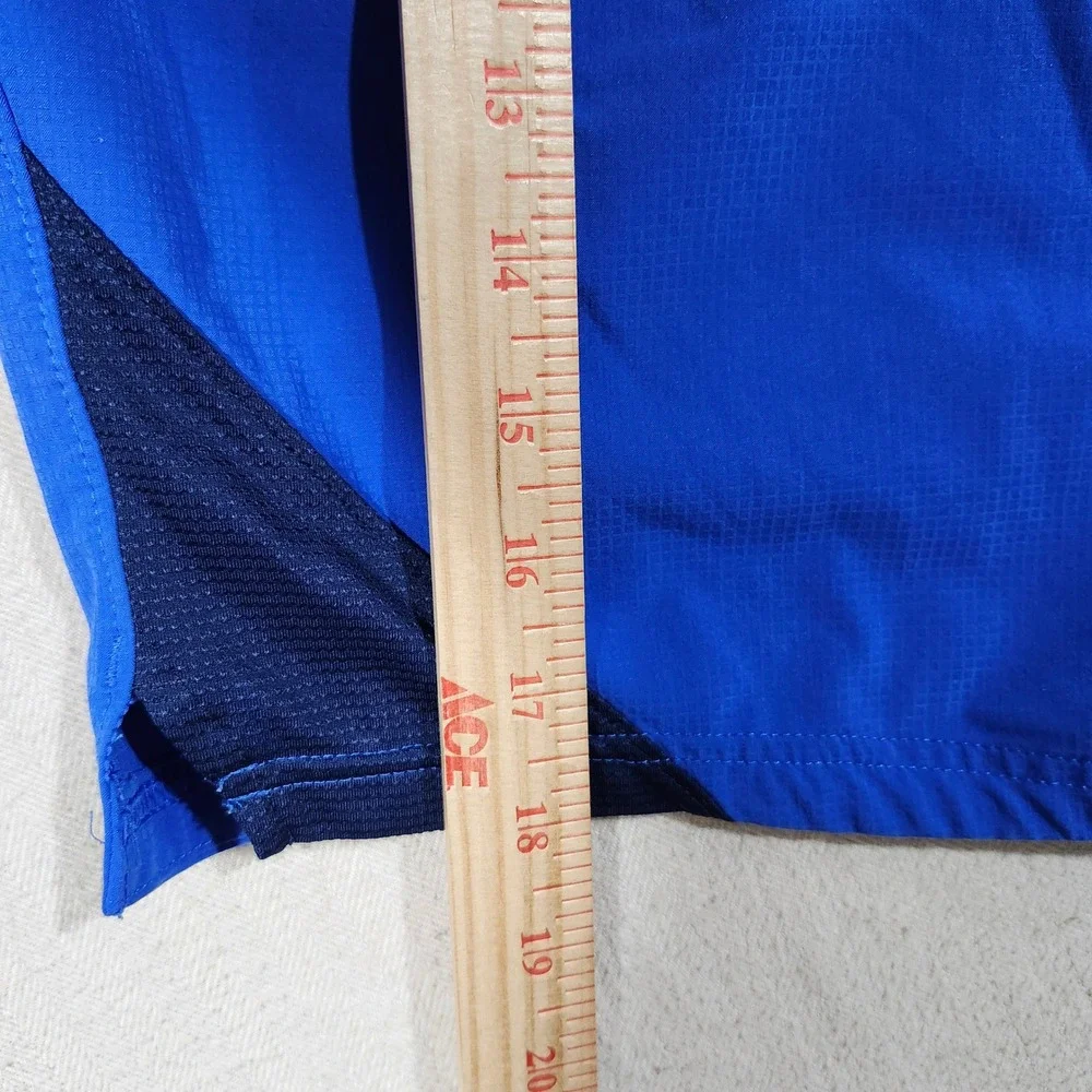 Under Armour HeatGear Mens Shorts Lot of 2 Navy Royal Blue Fitted Large Workout
